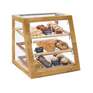 Cal-Mil 3432-99 Madera 21" x 21.5" x 21.5"H 3-Tier Bakery Display Case