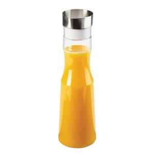 Cal-Mil 3551-55 1.5l Clear Polycarbonate Carafe with Stainless Steel Lid 