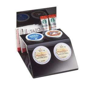 Cal-Mil 3579-13 5" x 6.75" x 5"H Black Plastic K-Cup© Holder & Organizer