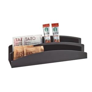 Cal-Mil 3580-13 Classic 9.25in x 2in x 2.75in Black Plastic Packet Organizer 