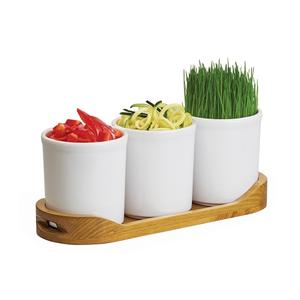 Cal-Mil 3647-32-99 Madera 16in x 5.5in x 6"H Rustic Pine Condiment Organizer 