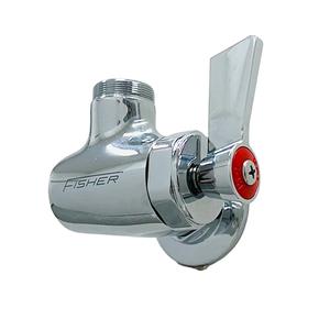 Fisher 37000 Wall-Mount Control Valve with 1/2in Female Inlet & Lever Handle 
