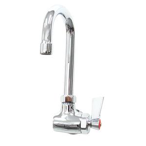 Fisher 37150 Single Wall-Mount Lever-Handle Faucet with 12in Gooseneck Spout 