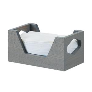 Cal-Mil 3810-83 Ashwood 4in x 8"H Gray Oak Napkin Holder 