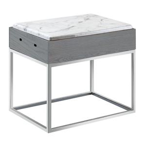 Cal-Mil 3822-13-83 Ashwood 15in x 11in x 13.25"H Gray Oak Display Riser 