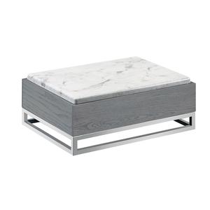Cal-Mil 3822-6-83 Ashwood 15in x 11in x 6.25"H Gray Oak Display Riser 