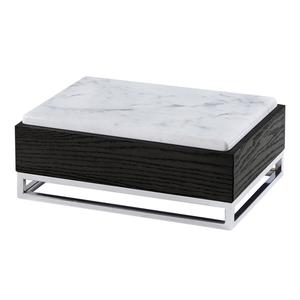 Cal-Mil 3822-6-87 Cinderwood 15in x 11in x 6.25"H Dark Oak Display Riser 