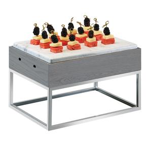 Cal-Mil 3822-9-83 Ashwood 15in x 11in x 9.25"H Gray Oak Display Riser 