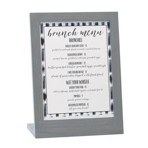 Cal-Mil 3825-811-83 Ashwood 9in x 4in x 11"H Gray Oak Cardholder - 6 Each 