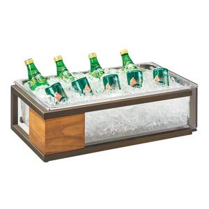 Cal-Mil 3905-12-84 Sierra 21.75in x 13.75in x 6"H Rustic Pine Ice Display 