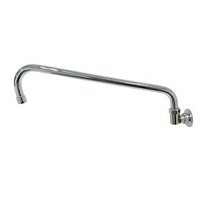 Fisher 3911 8in Swing Spout & Full Flow Aerator with Backsplash Base 
