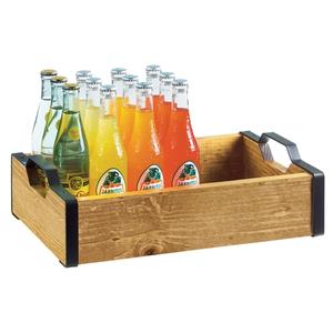 Cal-Mil 3924-99 Madera 17.25in x 12.25in x 5"H Rustic Pine Serving Tray 