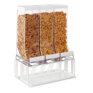 Cal-Mil 4108-15 Monterey 17.25in x 10.5in x 23.5"H Clear Cereal Dispenser 