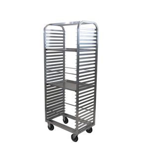 Channel Manufacturing 410A 28.5" x 18" Welded Aluminum Bun Pan Rack w/ 2" Spacing