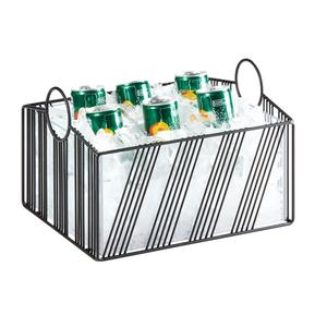Cal-Mil 41115-10-13 Portland 12.8in x 13.25in x 8.1"H Black Wire Ice Housing 