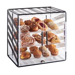 Cal-Mil 4112-13 Portland 19.5" x 14.5" x 20.5"H Black Wire Display Case