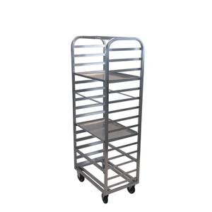 Channel Manufacturing 412A 28.5" x 18" Welded Aluminum Bun Pan Rack w/ 4" Spacing