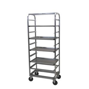 Channel Manufacturing 414A 28.5" x 18" Welded Aluminum Bun Pan Rack w/ 6" Spacing