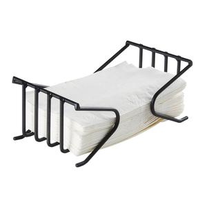 Cal-Mil 4314-13 8in x 4"H Black Wire Napkin Holder 