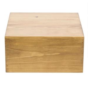 Cal-Mil 432-6-99 Madera 12in x 12in x 6"H Rustic Pine Display Riser 