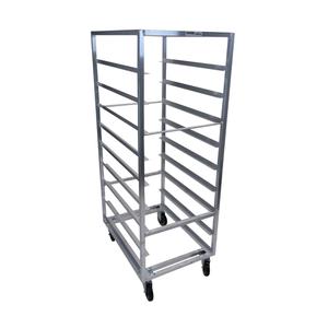 Channel Manufacturing 448A6 23in x 30in x 64in Aluminum Cafeteria Tray Rack with 6in Spacing 