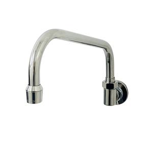 Fisher 46655 Stainless Steel Backsplash Faucet with 6in Swing Spout 