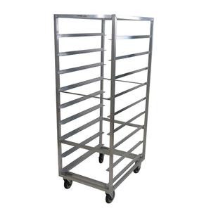 Channel Manufacturing 468A 45" x 30" x 70" Aluminum Double Tray Rack w/ 6" Spacing