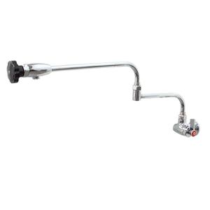 Fisher 47310 Wall-Mount Pot Filler Unit with Close Nipple & Lever Handle 