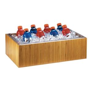 Cal-Mil 475-12-60 Bamboo 12" x 20" x 6.5"H Natural Ice Display Housing