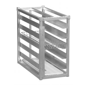 Channel Manufacturing 484DD 12"x 27" Heavy-Duty Aluminum Donut Screen Rack w/ 4" Spacing