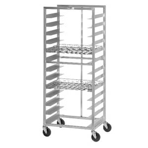 Channel Manufacturing 486DD 29.5" x 21" Aluminum Donut Screen Rack w/ 4.75" Spacing