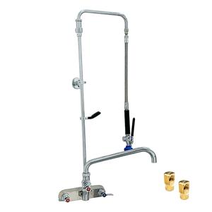 Fisher 49514 8in Backsplash Swivel Pre-Rinse Unit with 14in Add-On Faucet 