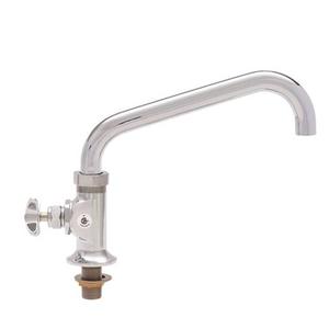 Fisher 5012 Deck Mount 10" Swing Spout w/ Lever Handle & Color Indexes