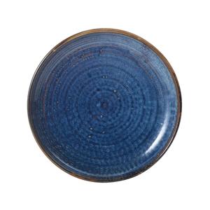 Mikasa Hospitality 5255973 Starlit Blue Vitrified Porcelain 8" Dia. Coupe Plate - 3 Doz
