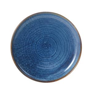 Mikasa Hospitality 5255974 Starlit Blue Vitrified Porcelain 10.25" Dia. Coupe Plate