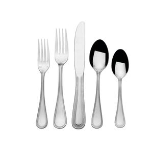 Mikasa Hospitality 5257160 Chatalet Stainless Steel 5.5" Heavy Weight Teaspoon - 1 Doz