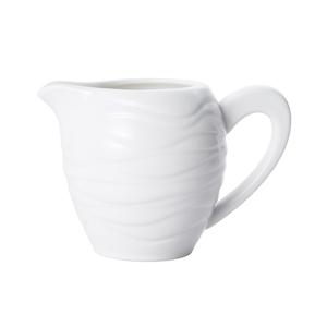 Mikasa Hospitality 5260092 Camilla Bright White Vitrified Porcelain 7oz Creamer-3dz 