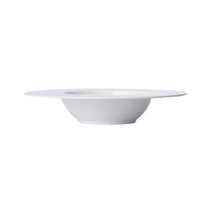 Mikasa Hospitality 5260241 Onda Soft White Vitrified Porcelain 10oz Wide Rim Bowl 