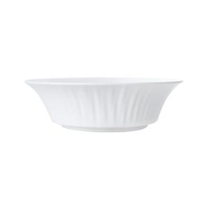 Mikasa Hospitality 5260262 Onda Soft White Vitrified Porcelain 34oz Serving Bowl 