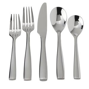Mikasa Hospitality 5264135 Delano Stainless Steel 6.9in Heavy Weight Dessert Fork- 1dz 
