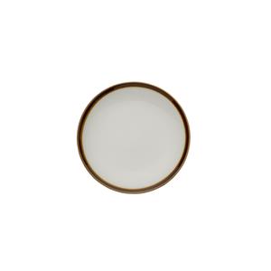 Mikasa Hospitality 5266660 Lodge Cream White Vitrified Porcelain 7" Dia. Coupe Plate