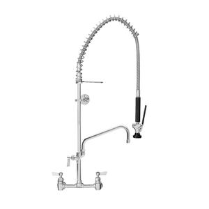 Fisher 52930 Stainless Steel Spring Pre-Rinse Unit with 6in Add-On Faucet 