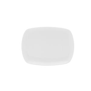 Mikasa Hospitality 5304582 Lola White Bone China 7.8in Coupe Plate - 2dz 