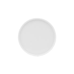 Mikasa Hospitality 5304713 Lola White Bone China 8.3in Dia. Stackable Plate - 2dz 