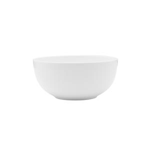 Mikasa Hospitality 5304761 Lola White Bone China 26 oz. Coupe Bowl - 1 Doz