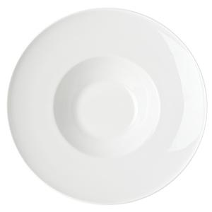 Mikasa Hospitality 5312401 Callisto White Bone China 23 oz. Deep Plate - 2 Doz