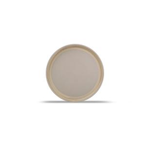 Mikasa Hospitality 5314573 F2D Brown Porcelain 8.1in Dia. Coupe Plate - 2dz 