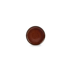 Mikasa Hospitality 5314620 F2D Red Porcelain 6.3in Dia. Coupe Plate - 6 Each 