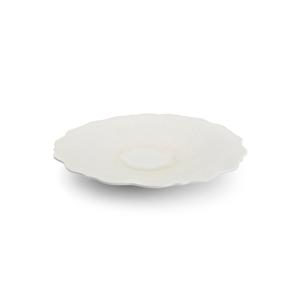 Mikasa Hospitality 5315221 Chic White Porcelain 25.4 oz. Deep Plate - 1 Doz