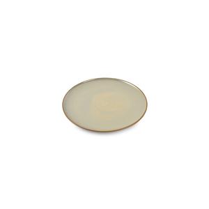 Mikasa Hospitality 5315247 Chic Ostra Tan 11.8" Dia. Coupe Plate - 8 Each